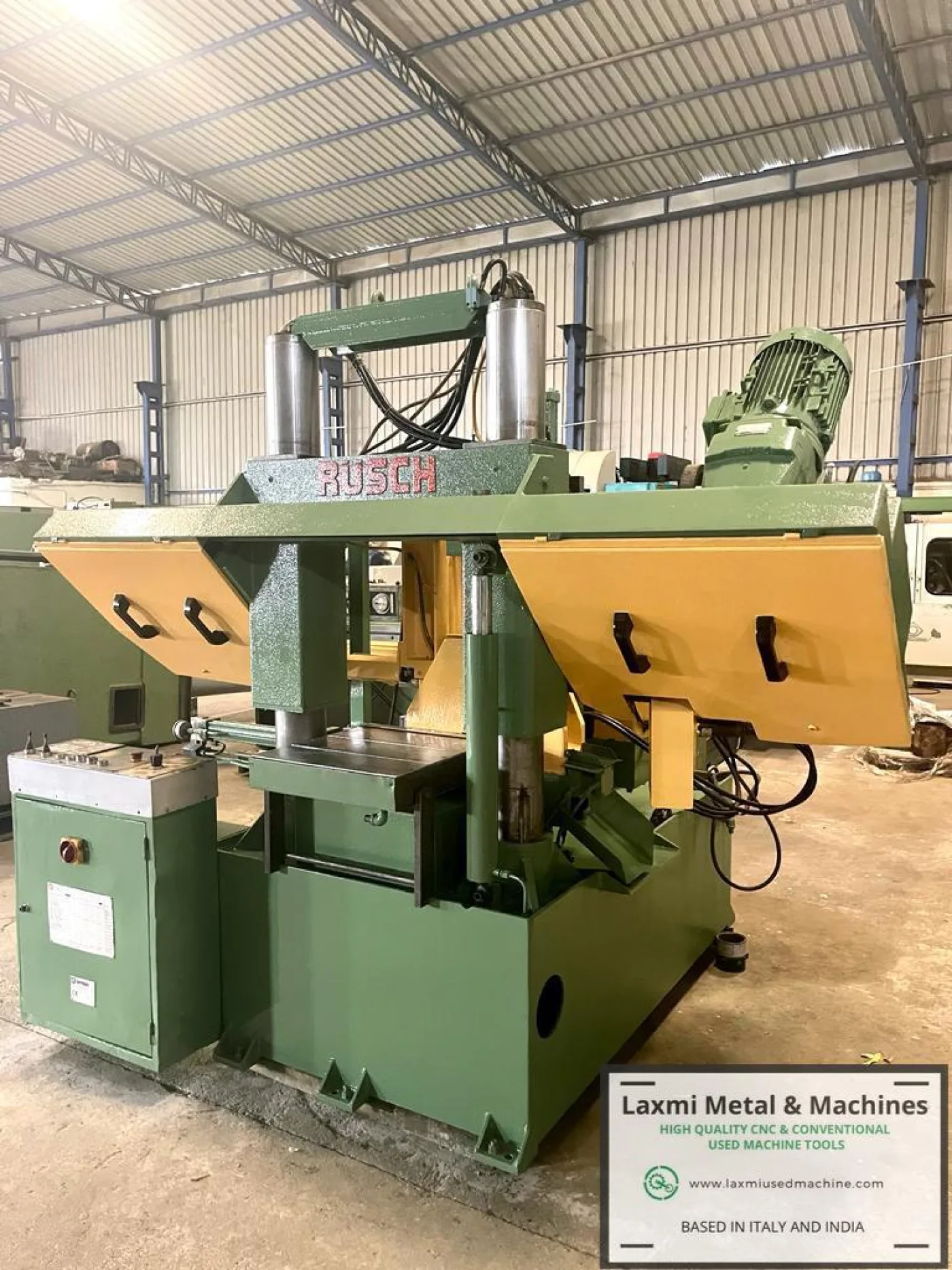 DOUBLE COLUMN BANDSAW, RUSCH SCORTEGAGNA - 420A - Laxmi Metal & Machines, Rohtak - 1