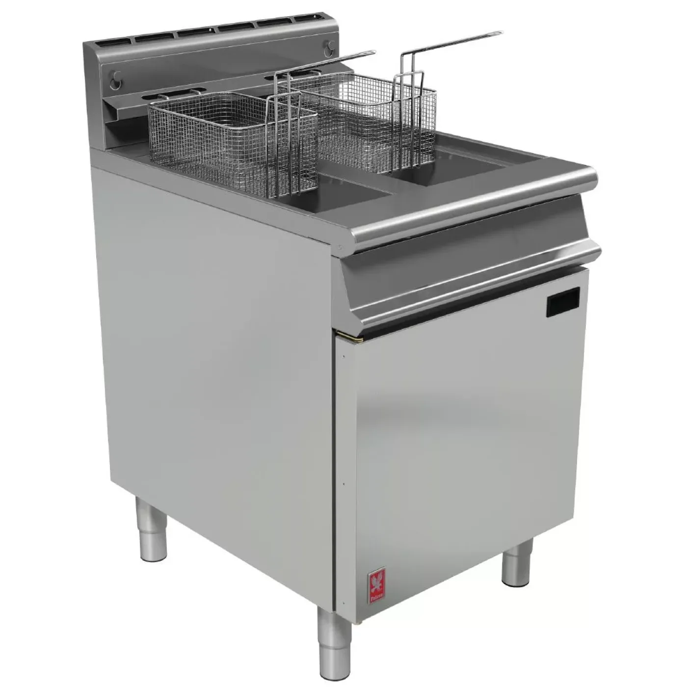 Falcon Dominator Twin Tank Twin Basket Free Standing Propane Gas Fryer G3865 - islandcatering - 1