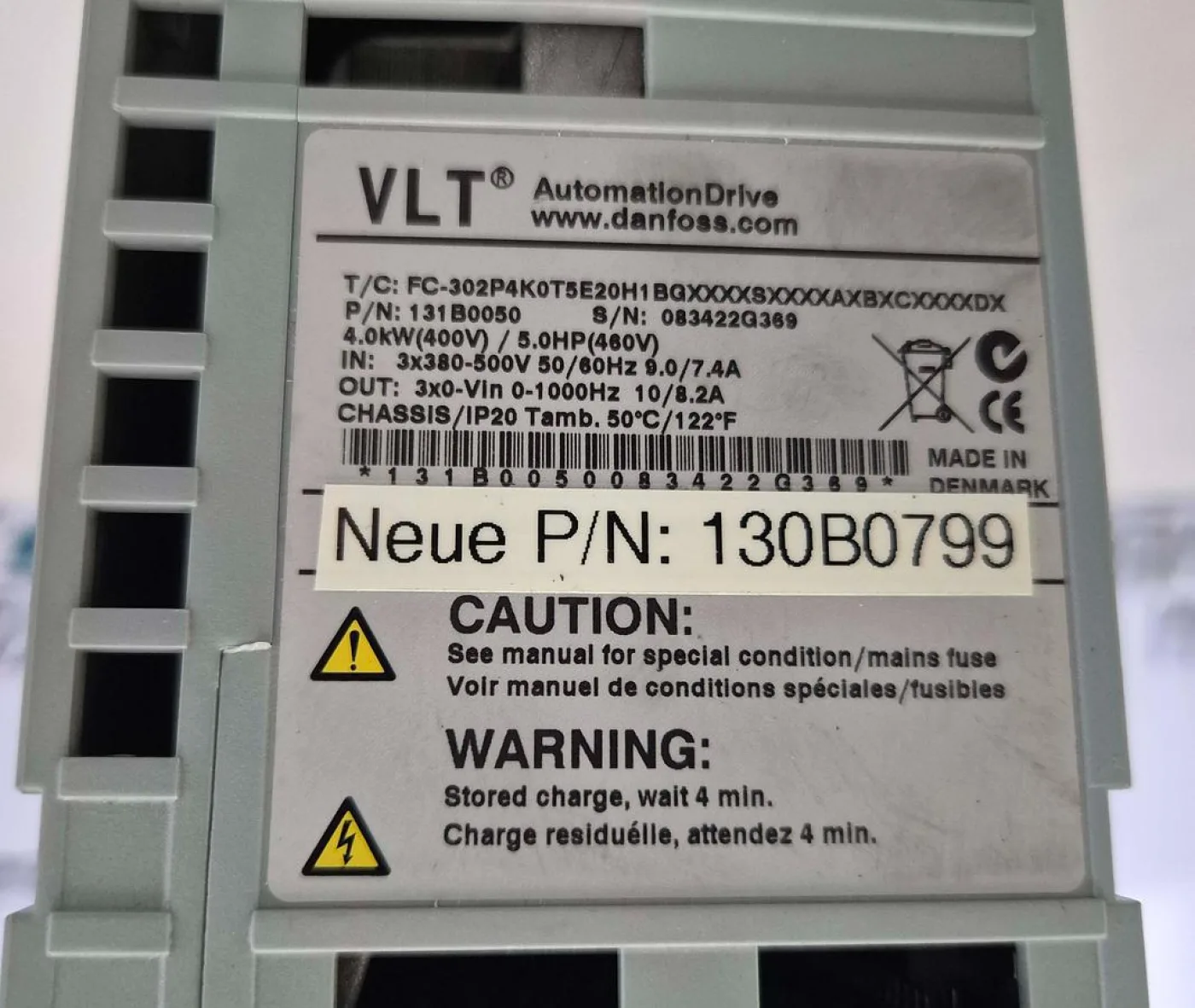 Danfoss Frequenz Umrichter - VLT® AutomationDrive FC-302 - 5