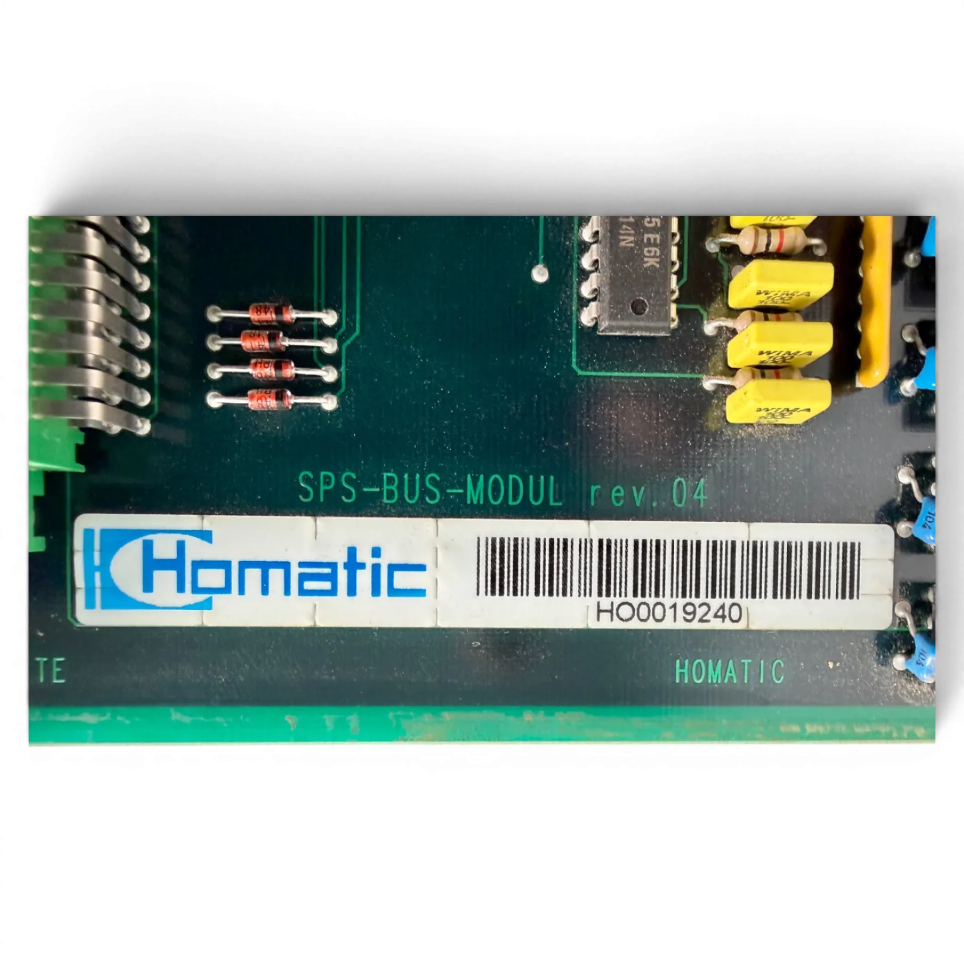 HOMAG Steuerkarte HOMATIC SPS CPU SPS-II Bus Modul Rev.03 Art.-Nr. 2-083-01-5058 / 2083015058 - 5