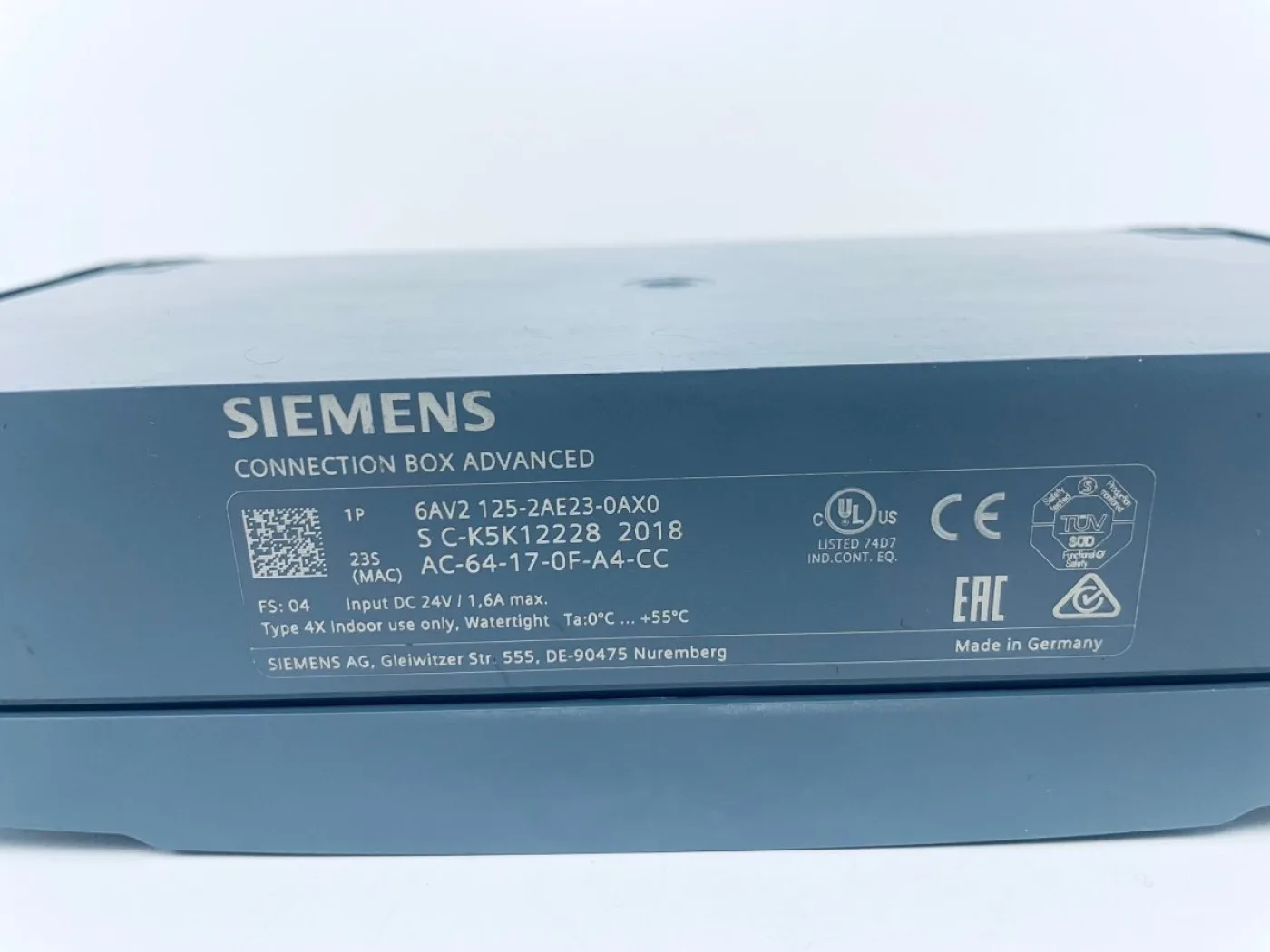 Siemens SIMATIC HMI CONNECTION BOX ADVANCED 6AV2125-2AE23-0AX0 - 4