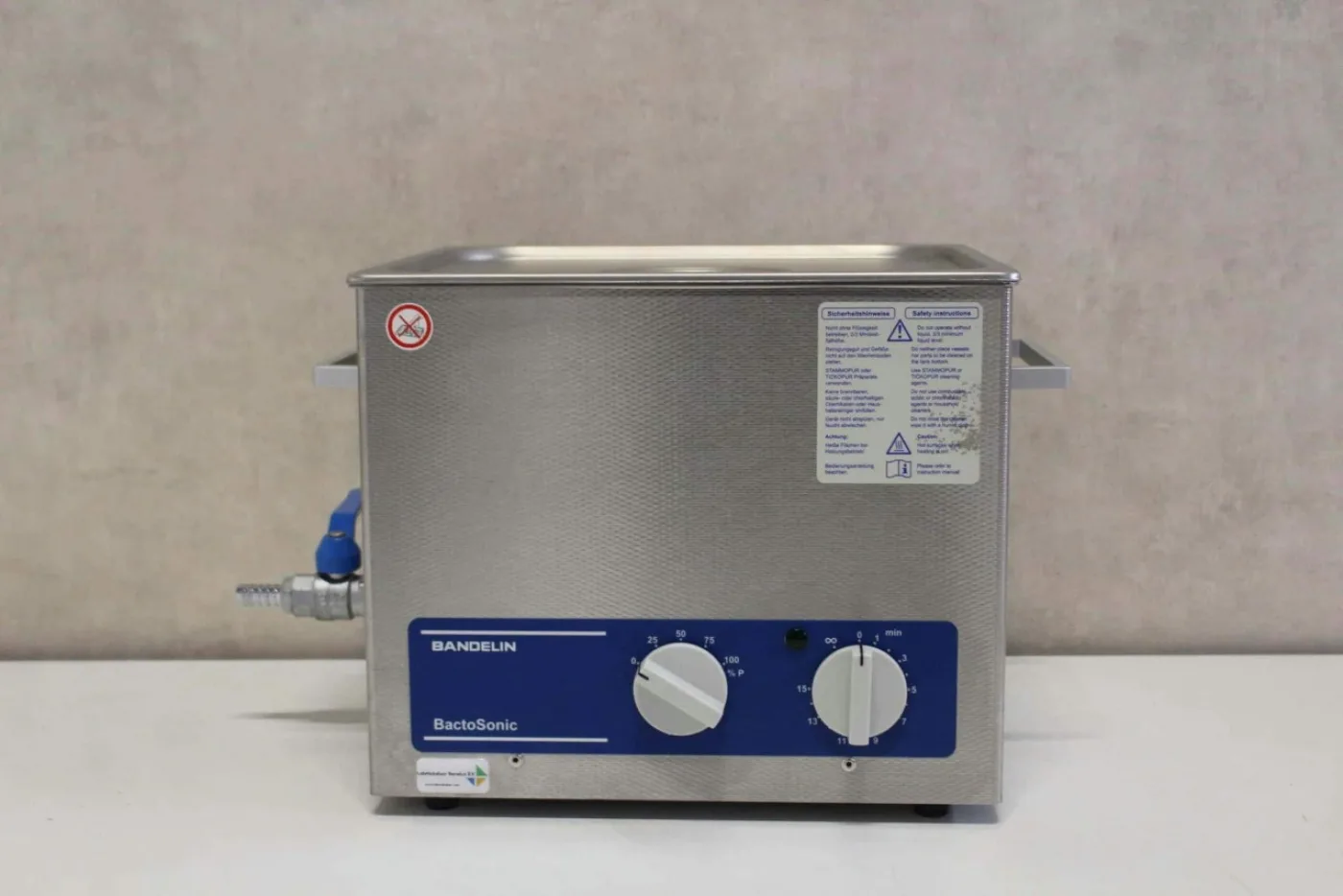 Bandelin BactoSonic BS 14,2 Ultrasoon Waterbad - 1