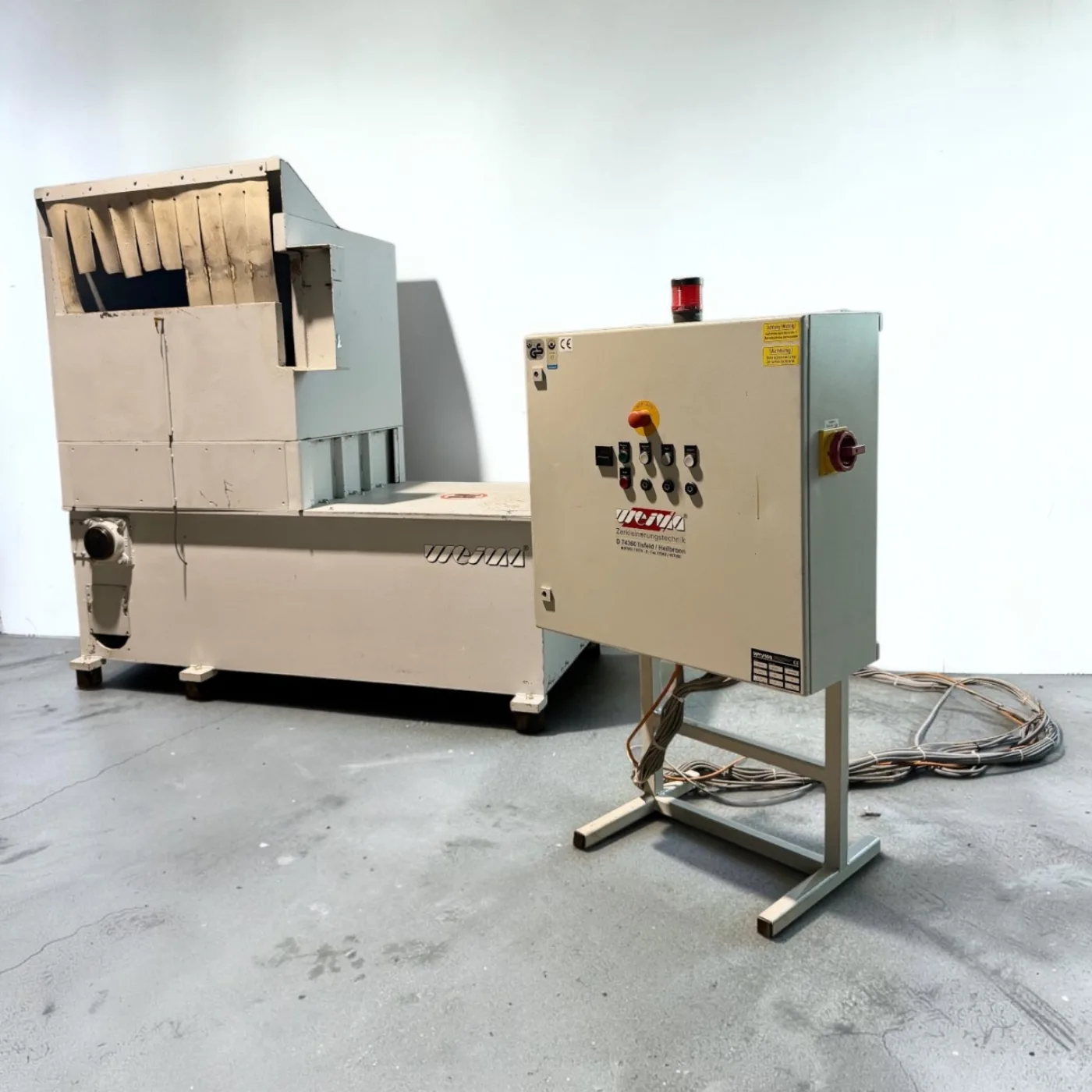 WEIMA WL 6 Einwellen-Zerkleinerer Masch.-Nr. 500-8078 – Holzzerkleinerer 18,5 kW Shredder - 2