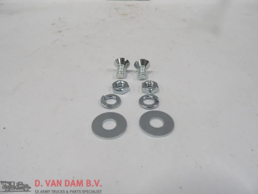 Schroeven set schep beugel