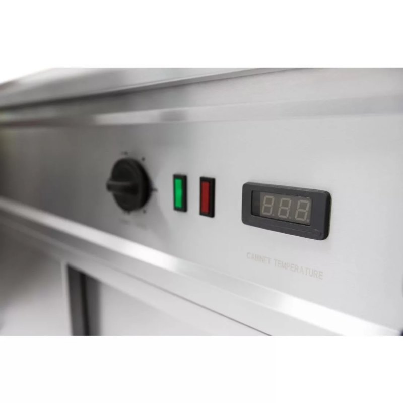 Parry Mobile Servery with Flat Top MSF9 - islandcatering