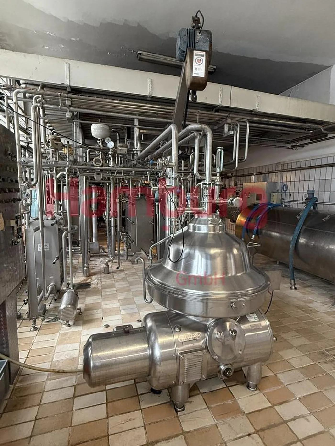 Complete Pasteurisation line - 12.000 liter per hour - GEA Ahlborn / Westfalia / HST - 4
