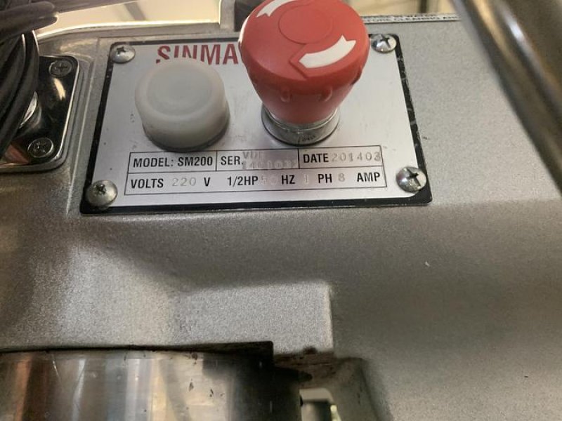 SINMAG SM200, 20lt Bench Top Planetary Mixer, suppled with stainless bowl and choice of tool