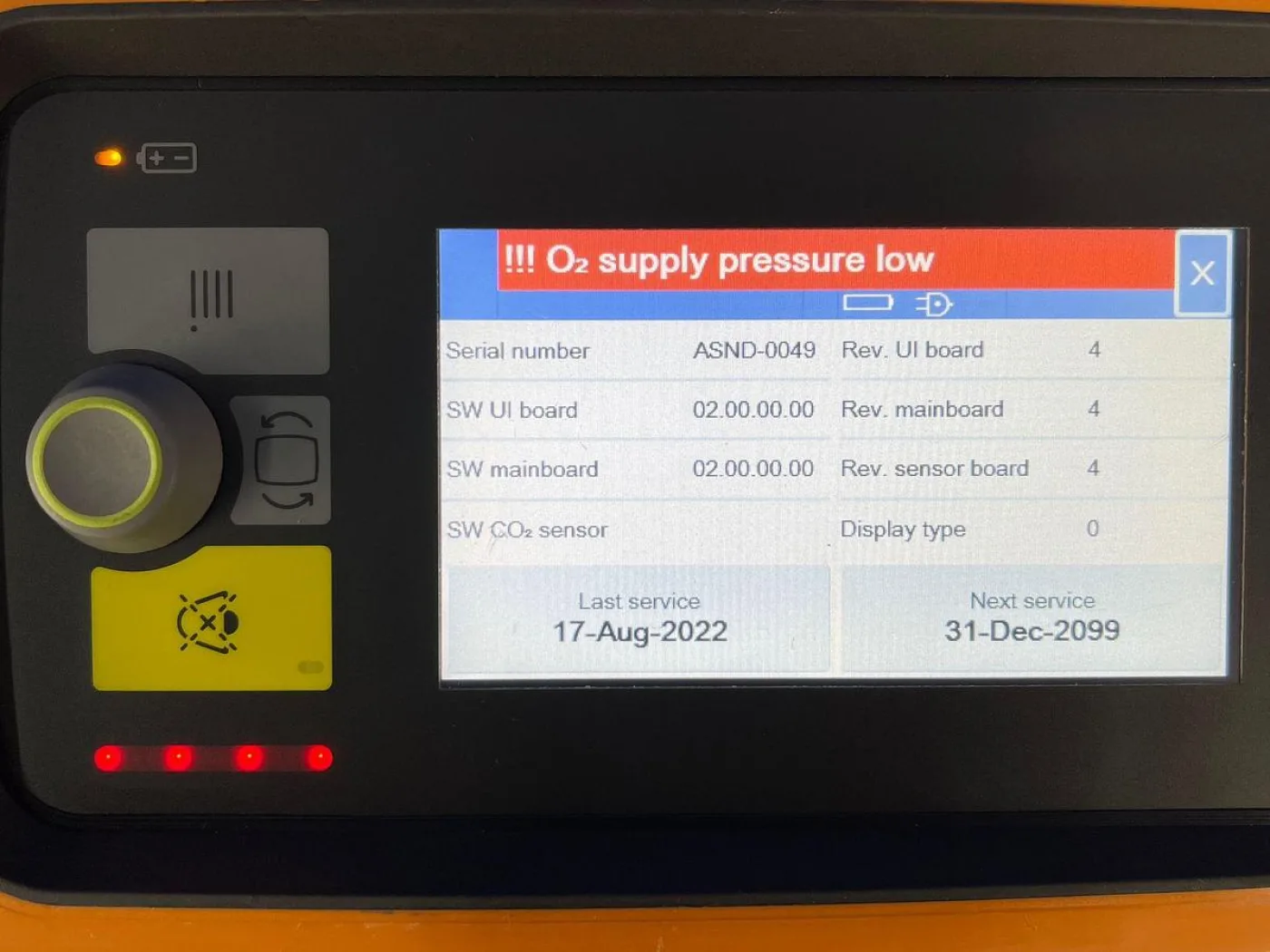 Dräger Oxylog VE300 Hours: 62 YOM: 2020 - 8