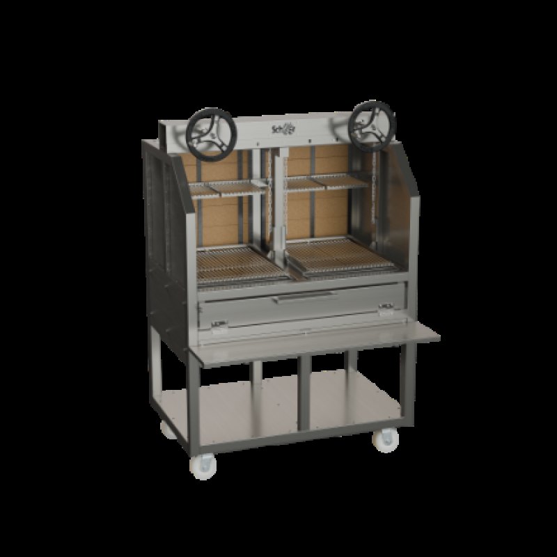 Scheer Parrilla 675-1, 2000mm Stainless Steel Grill - islandcatering