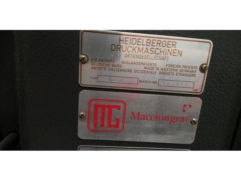 HEIDELBERG GTO 46 ZP
