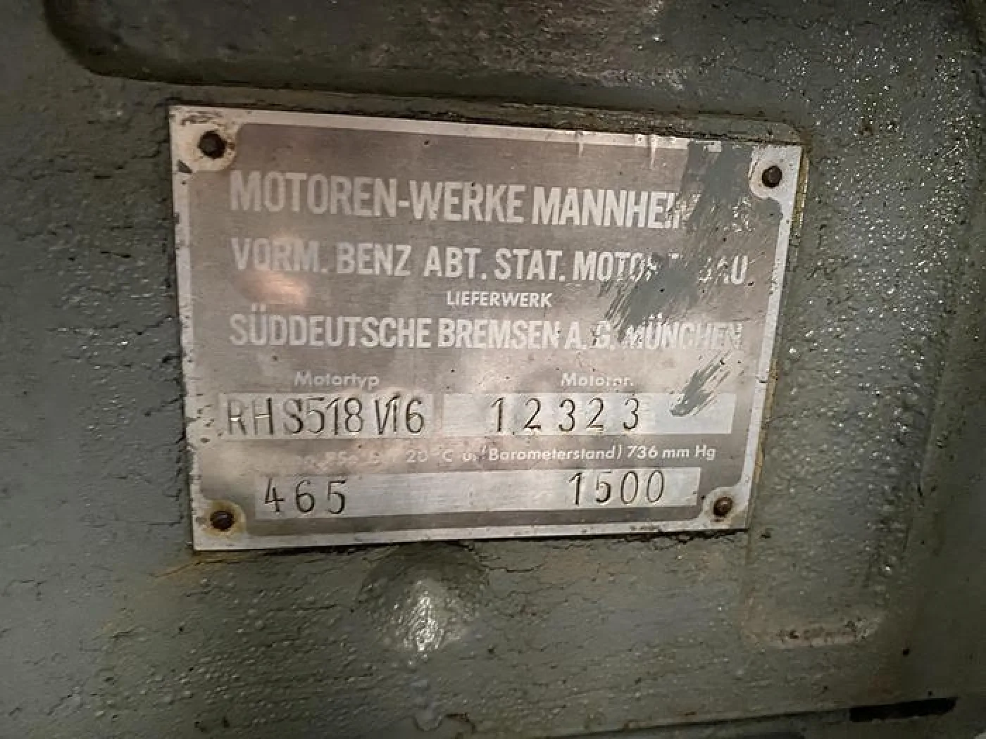 MWM RHS518-V16 / PILLER GEN.SET 395 KVA - 3
