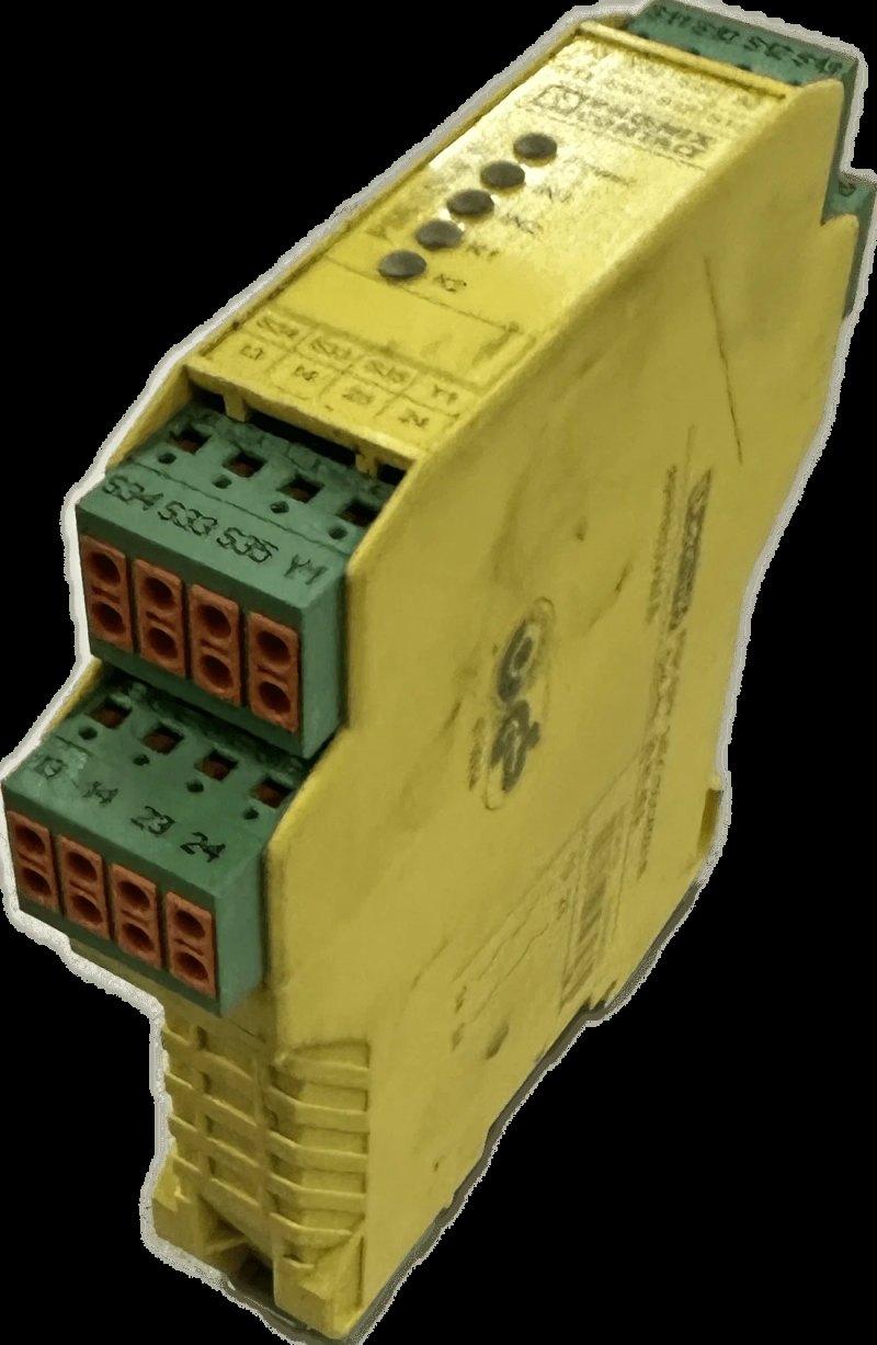 Phönix-Contact Sicherheitsrelais für Not-Halt-, Schutztür- und Magnetschalter sowie für Lichtgitter