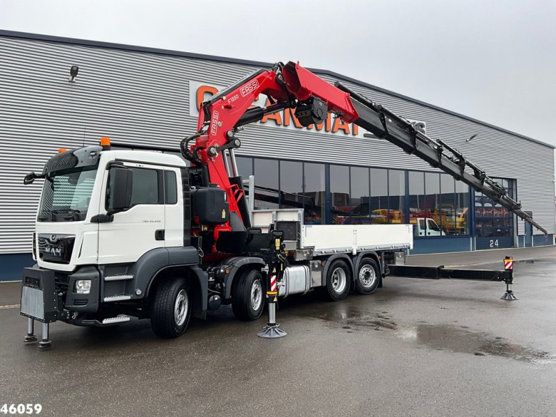 MAN TGS 35.430 Euro 6 Fassi 135 Tonmeter laadkraan Just 6.169 km!