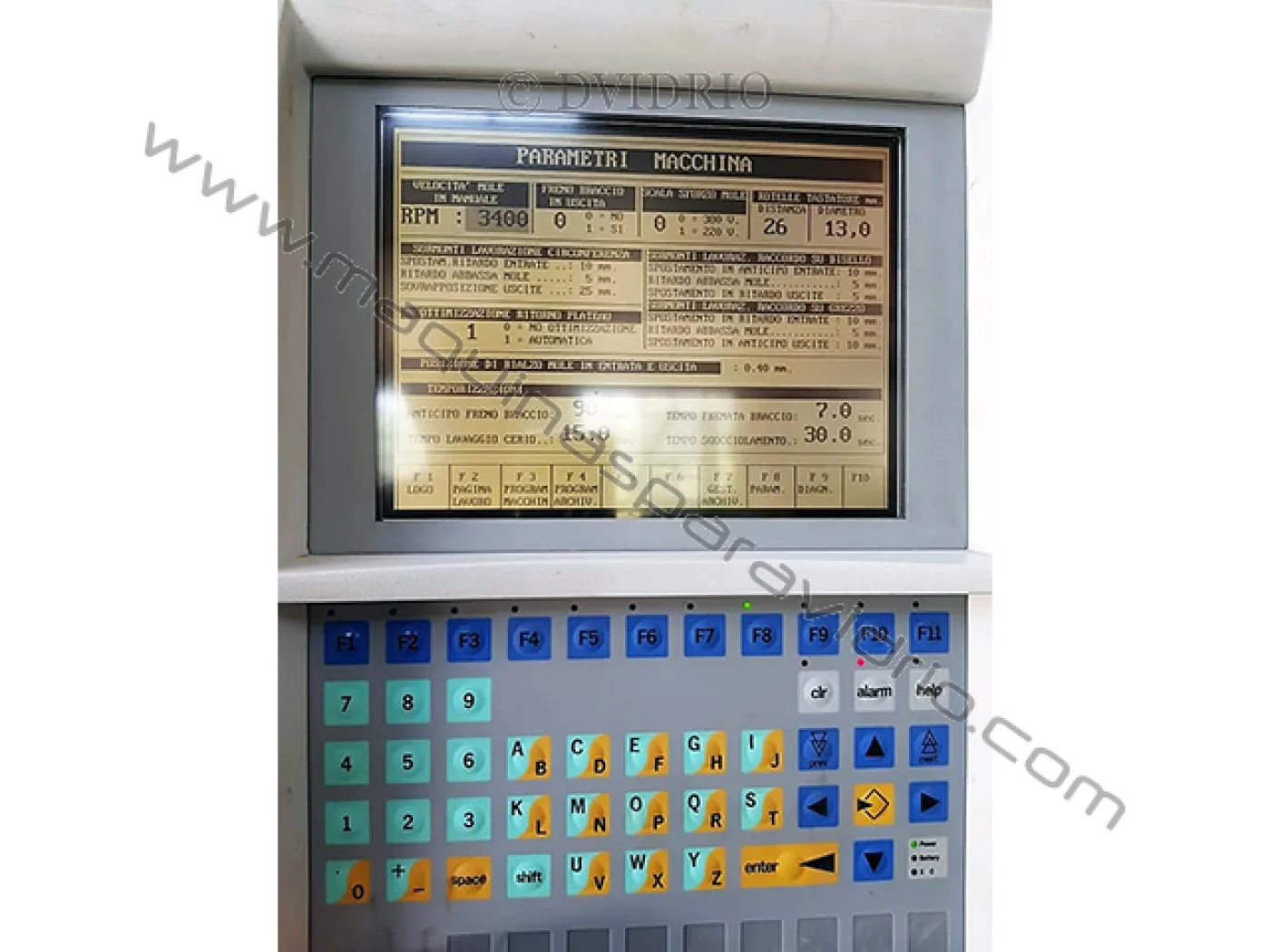 BISELADORA DE FORMAS PARA VIDRIO BAVELLONI MOD. K4 - 5