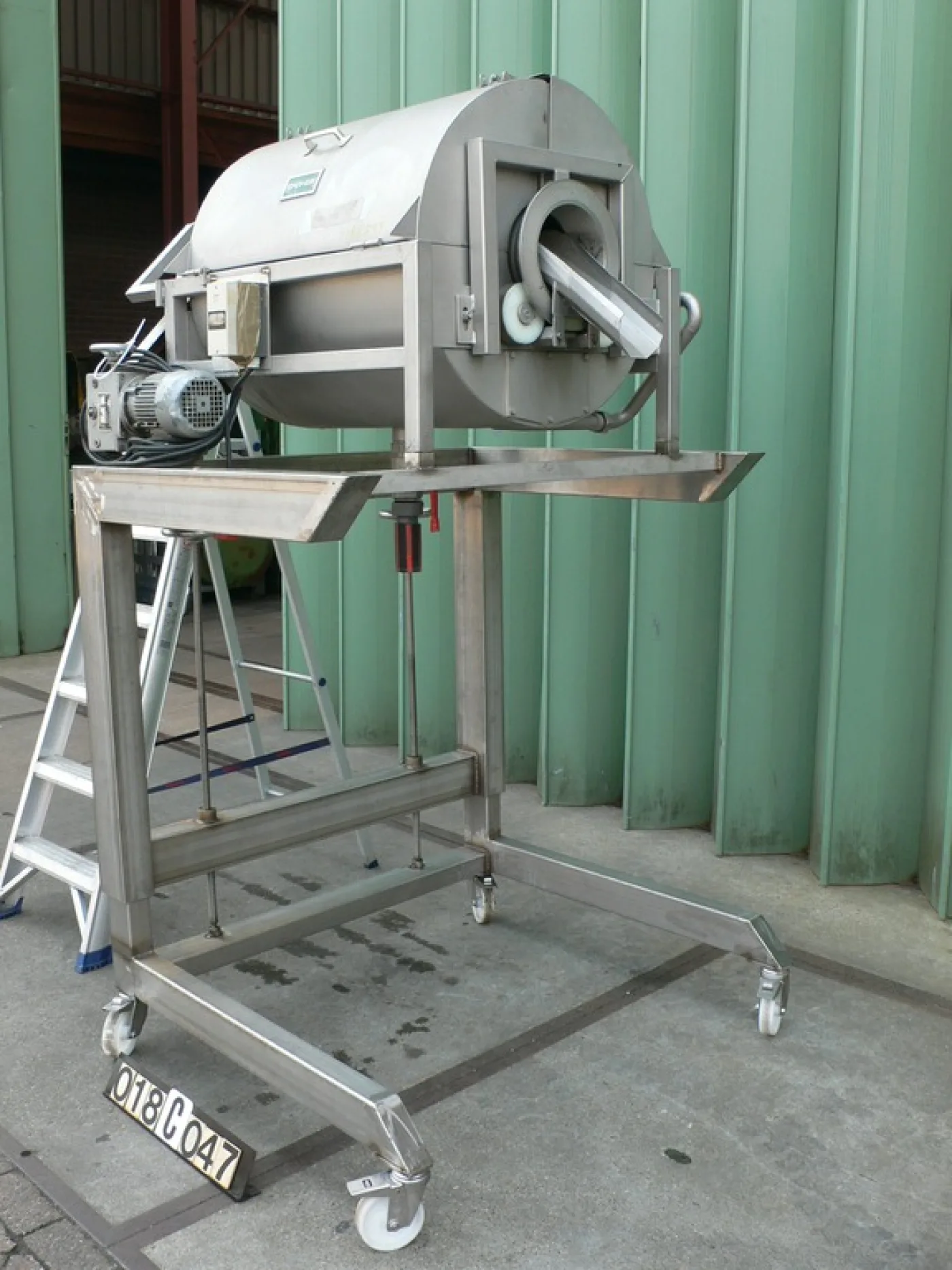 Komen + Kuin water reclaimer - Rotating sieve - 1