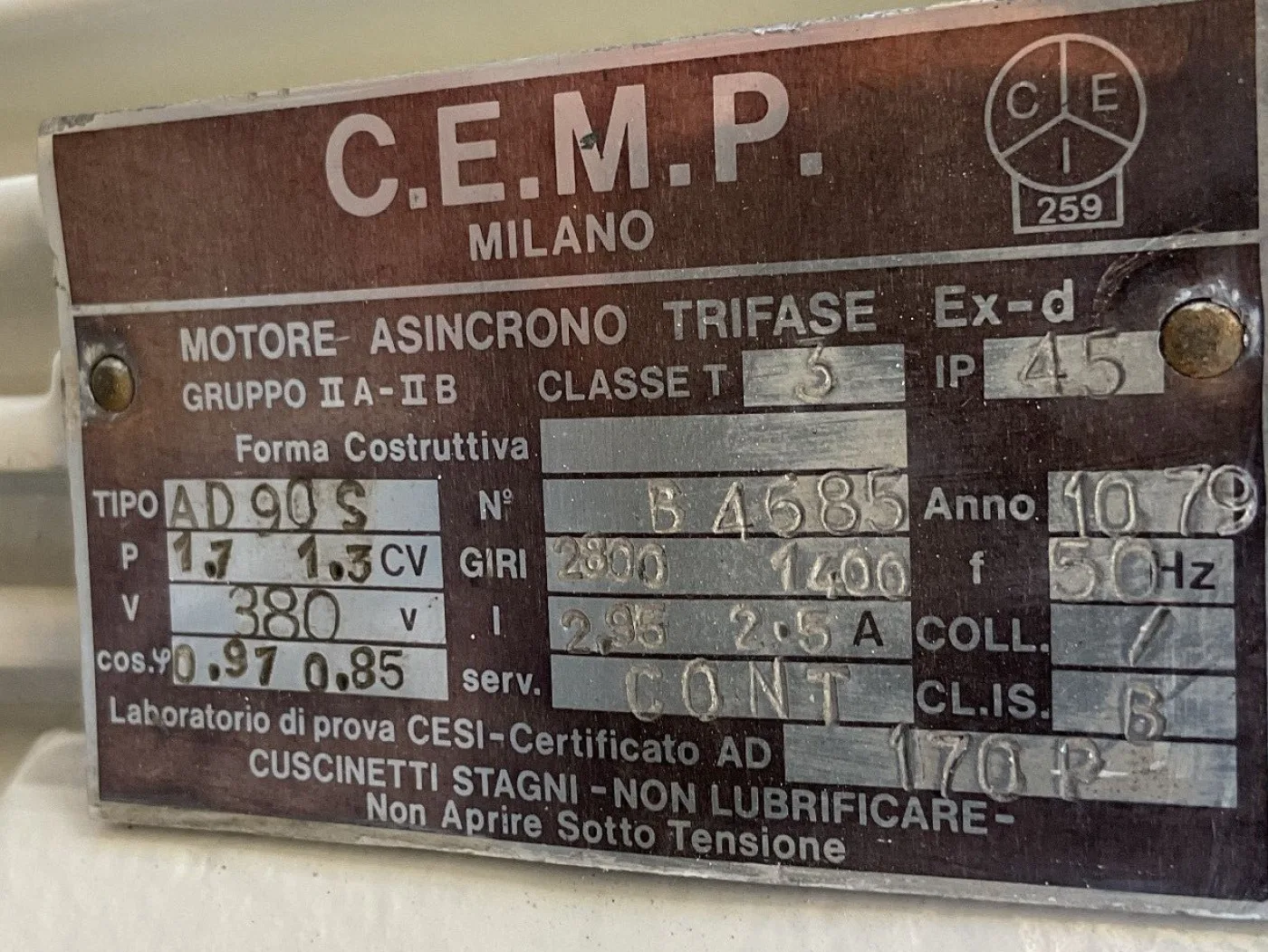 Molteni TM 5 - SV - Dissolver - 1