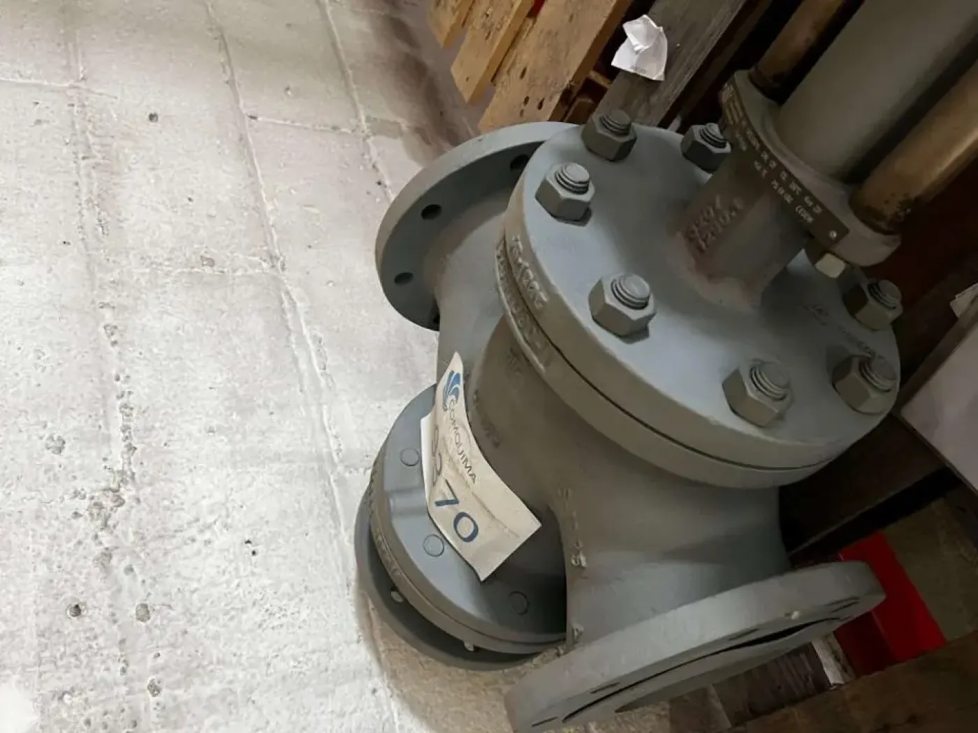 USED REGELTECHNIK KORNWESTHEIM PV6324 DN125 SEAT VALVE - 2