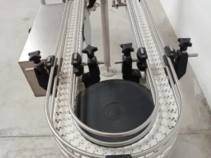 NASTRO TRASPORTATORE CURVO A TAPPARELLE MOTORIZZATO – FLEXLINK