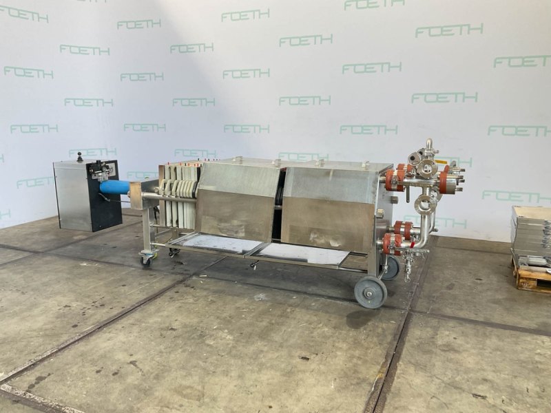 Pall Seitz Schenk NIRO 600/100 B40 - Filterpress
