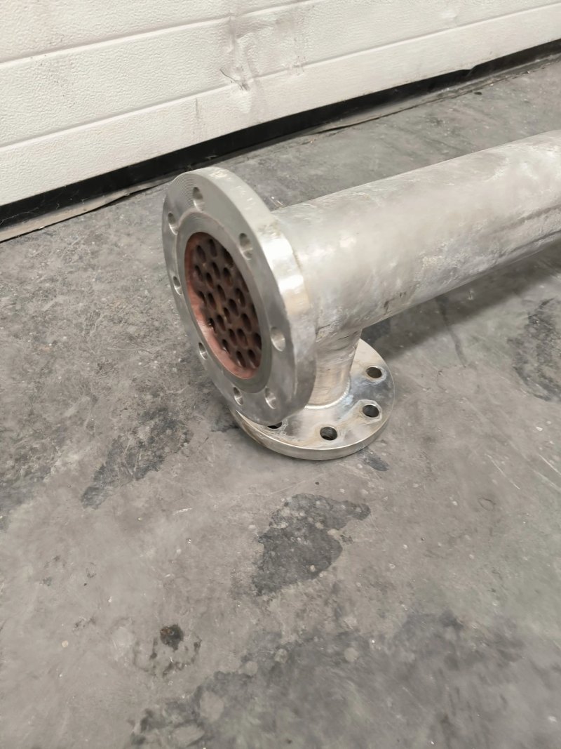 STAINLESS STEEL TUBULAR HEAT EXCHANGER 1.6 M²