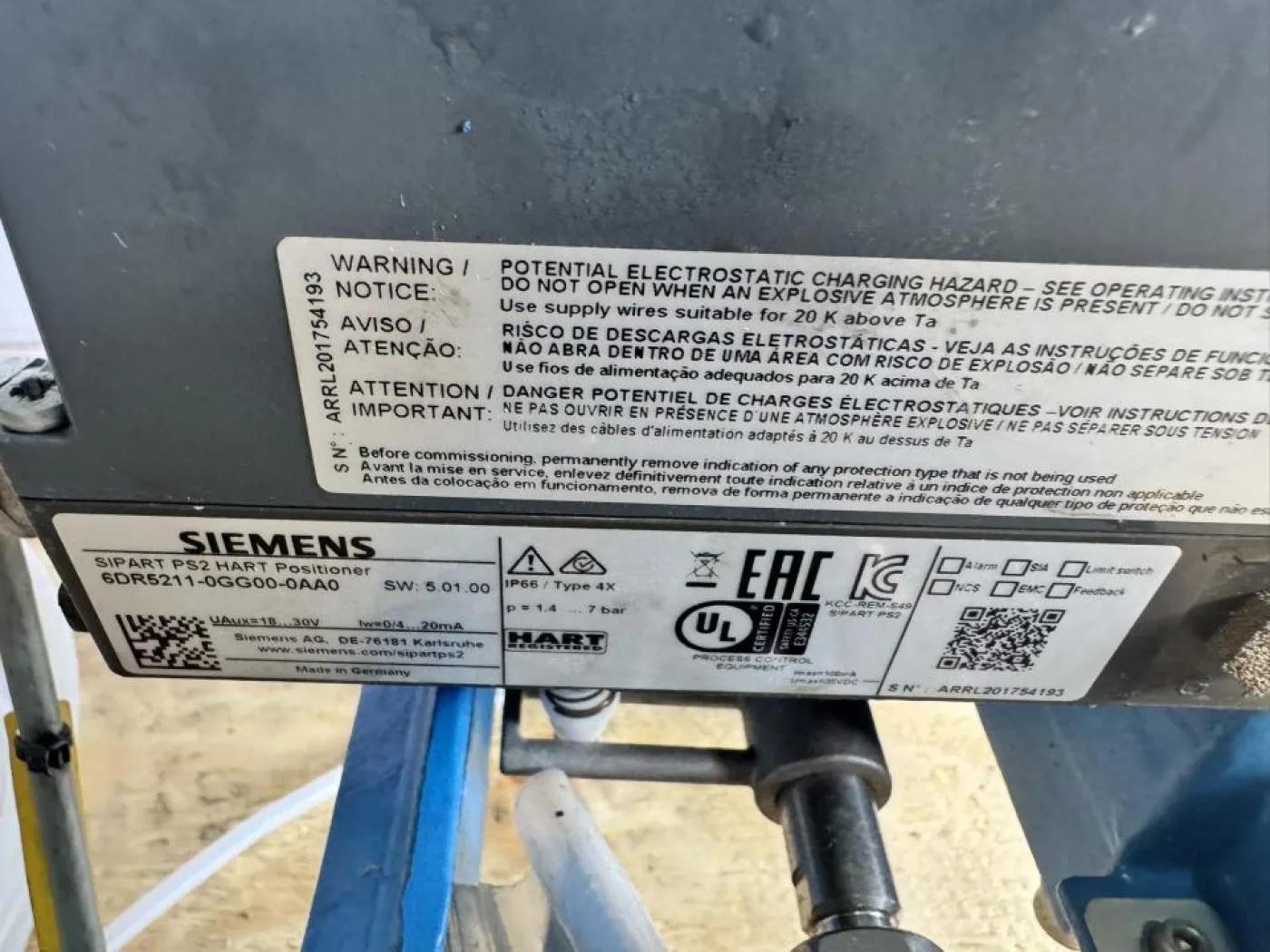 2019 ARCA Regler / Siemens Pneumatic Globe Control Valve with Smart Positioner - 5
