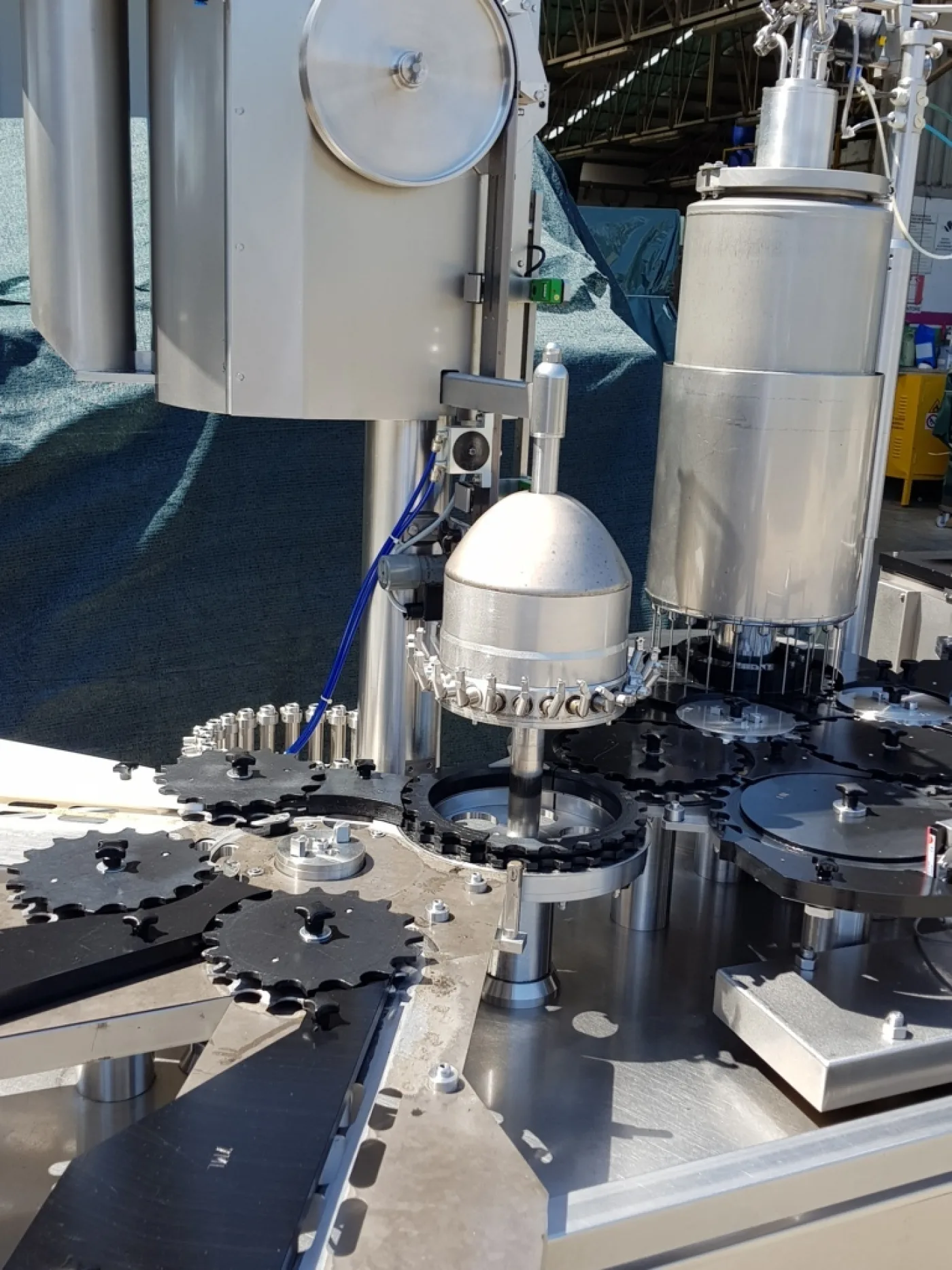 RIEMPITRICE TAPPATRICE PER FLACONI – CALUMATIC MOD. MONOBLOCK - 5