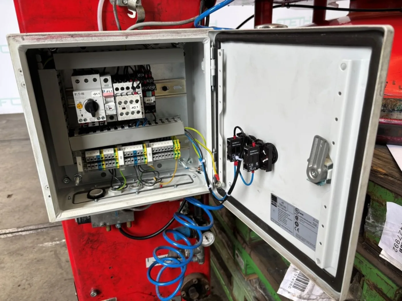 Geiger Squeezing press D-1200-K - Dissolver - 5
