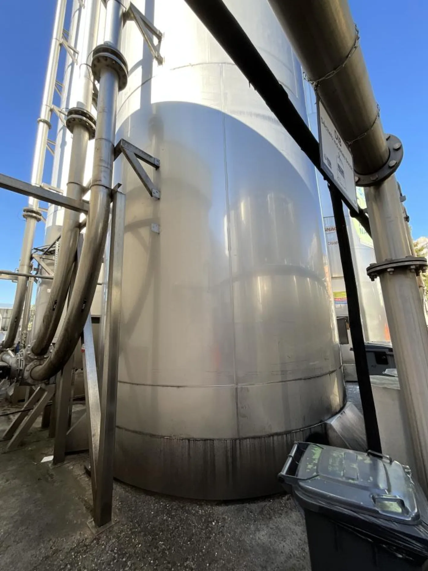 1997 Chalvignac Industries Chalvignac Industries 150 Ton Stainless Steel Sugar Crystal Silo - Silo 2 - 5