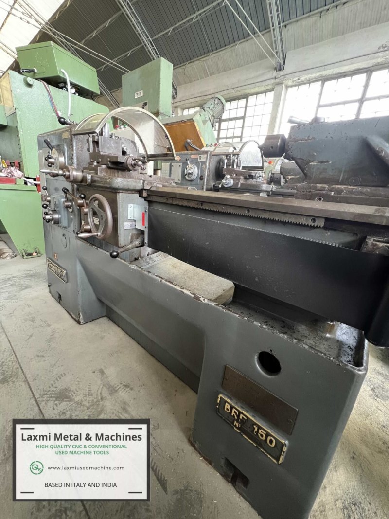 LATHE MACHINE, BREDA - BRF 150 - Laxmi Metal & Machines, Rohtak