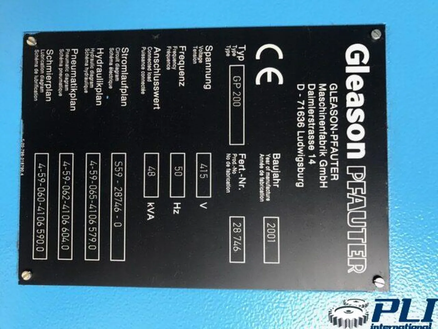 Gleason Pfauter – GP200 - 5
