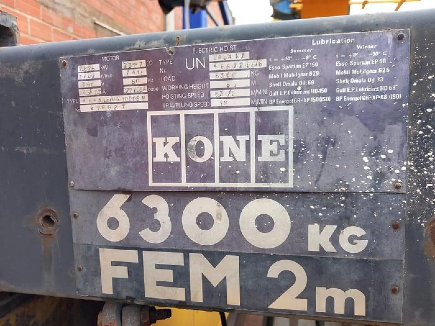 Ponte Rolante KONE de 6,3 ton 17m - 3