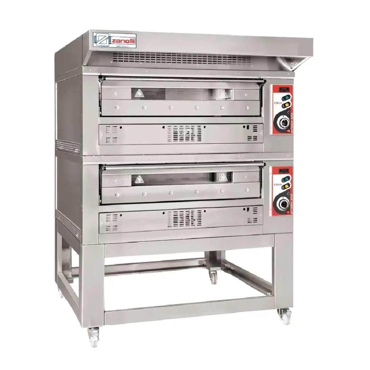 Zanolli Citizen 9 Single Deck Pizza Oven and Stand - islandcatering - 1