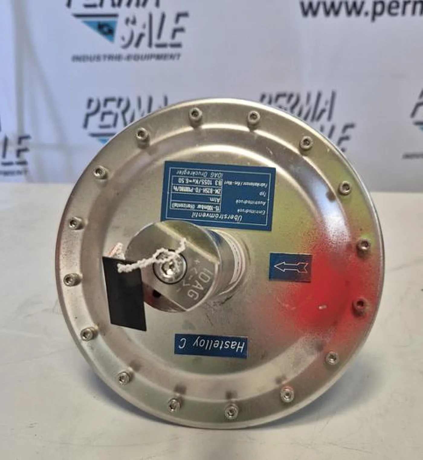 IDAG Druckregler Überströmventil Typ ZM-B25H-FD-P100180/V Hastelloy C - 1