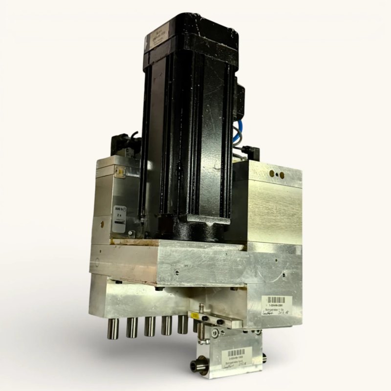 HOMAG Bohrgetriebe Motor Bohraggregat BAZ BOF 11 + 1 + 1 spindelig Art.-Nr. 1-024-95-2081 / Art.-Nr. 2-024-95-1330 – WEEKE BP 155