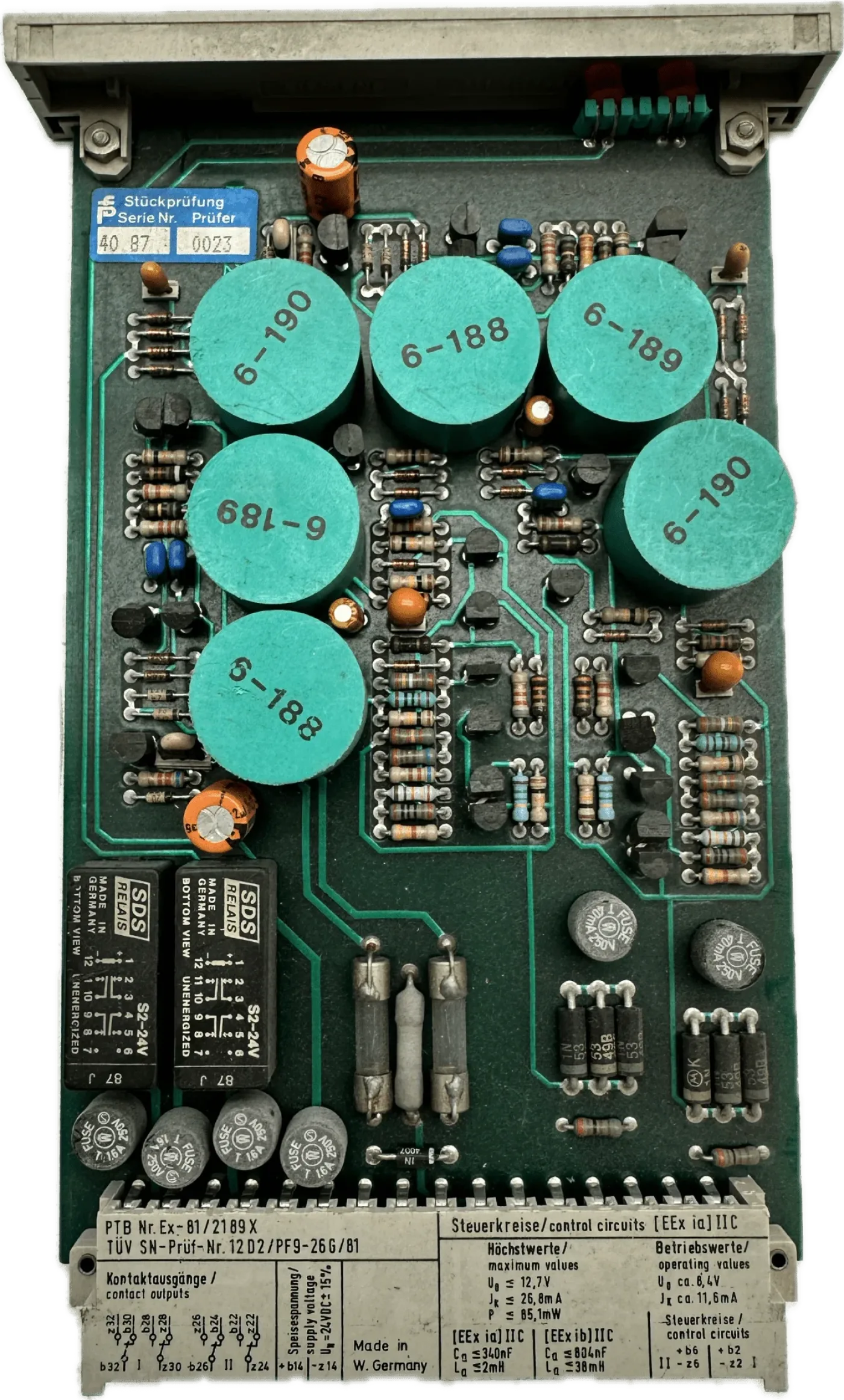Pepperl+Fuchs Trennschaltverstärker EKSH-03 - 1