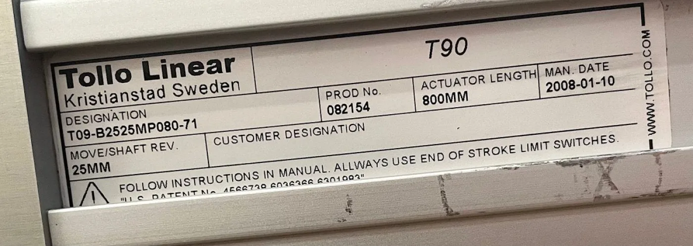 SEW-EURODRIVE elektromotorische Lineareinheit DFT80K4/BMG/HR/ASB1 - 5