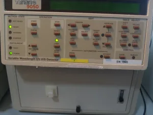 1088 – Spare parts Varian 9050 UV-VIS detector