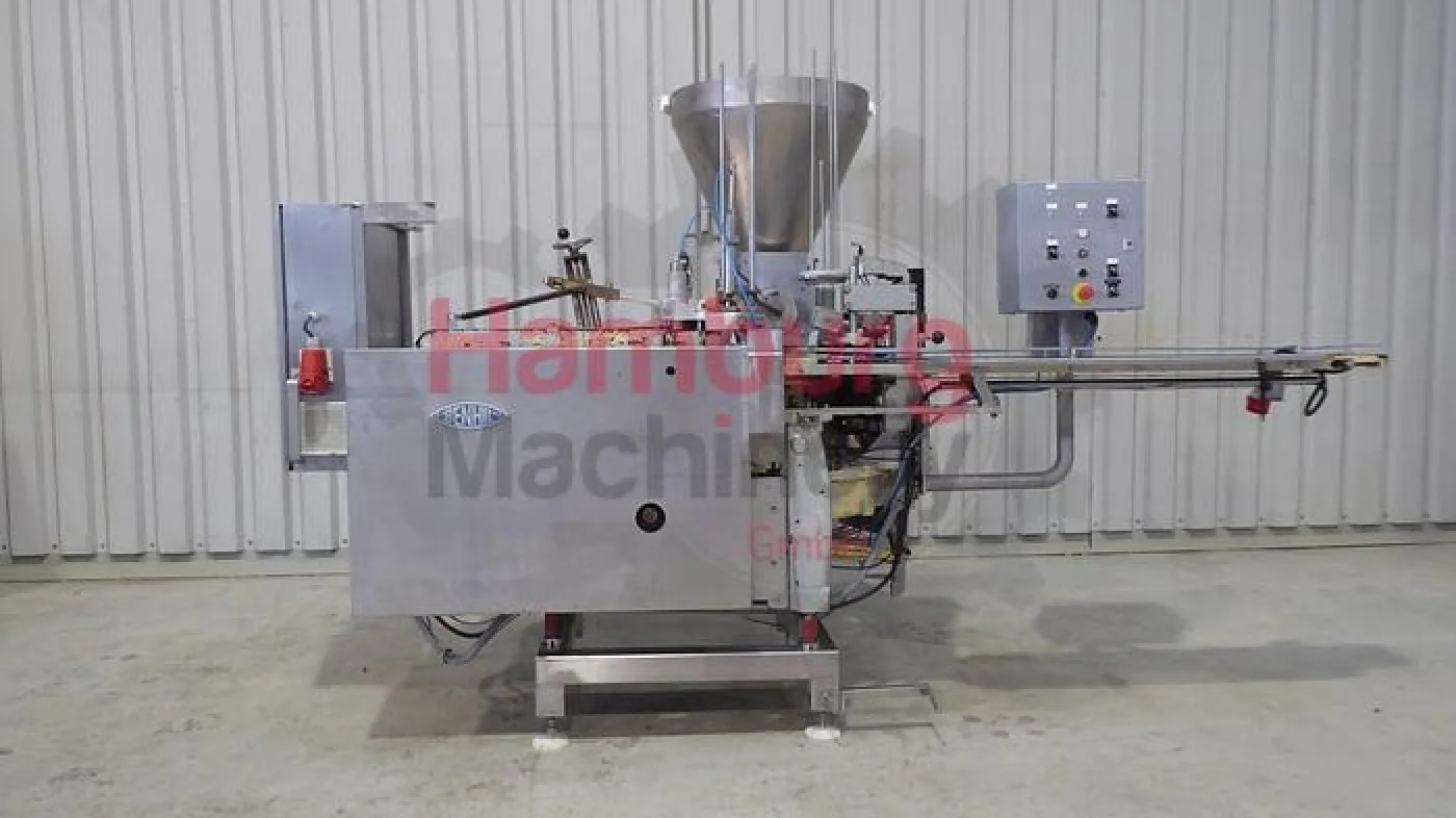 Cup filling + lidding machine for Butter Benhil Copparapid 8205 - 1