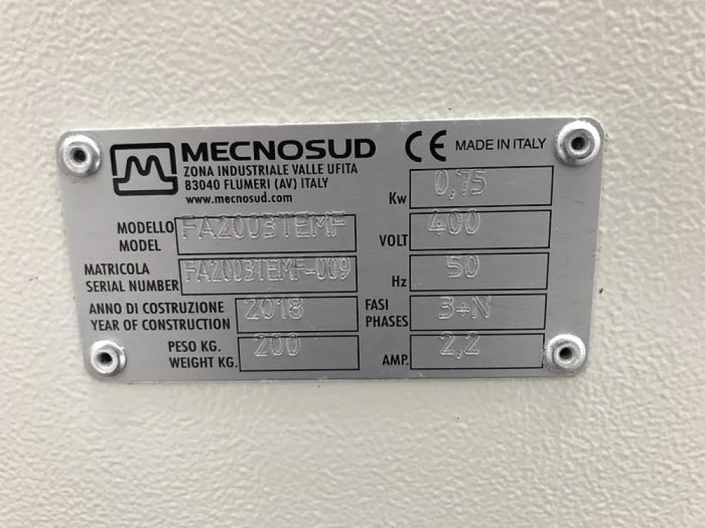 Mecnosud 30" Long French Stick/ Baguette Molder on Stand