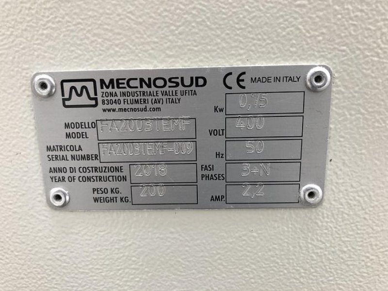 Mecnosud 30" Long French Stick/ Baguette Molder on Stand
