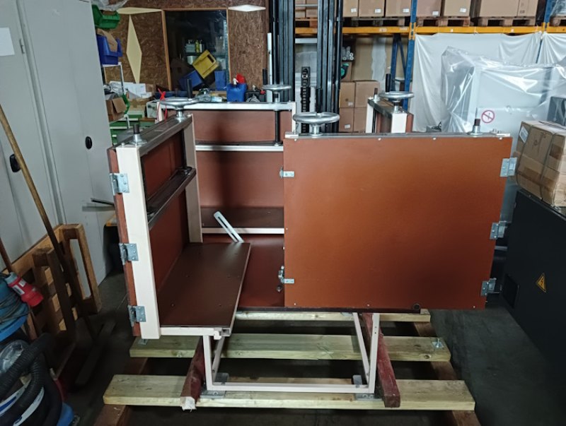 Blockleimpresse Müro 4×5000/A2 WT