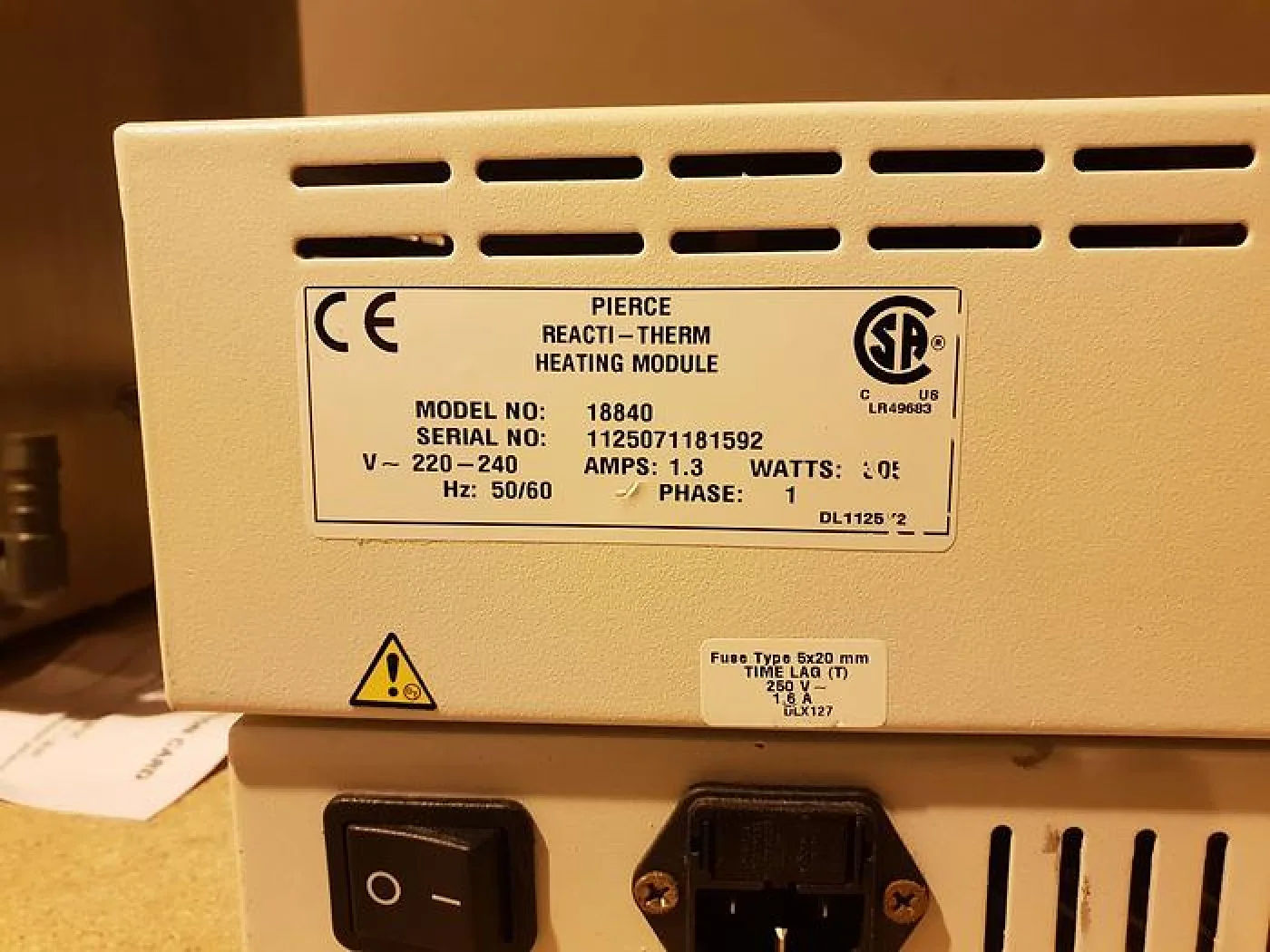 Pierce Reacti-Therm 18840 Heat Block - 6