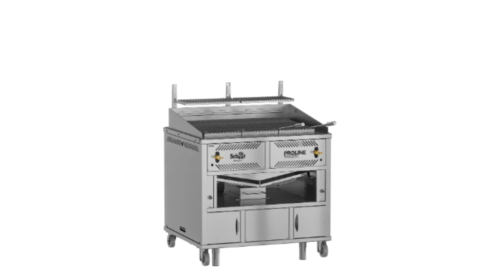 Scheer Parrilla LV 620 A, 2000mm Stainless Steel Grill - islandcatering