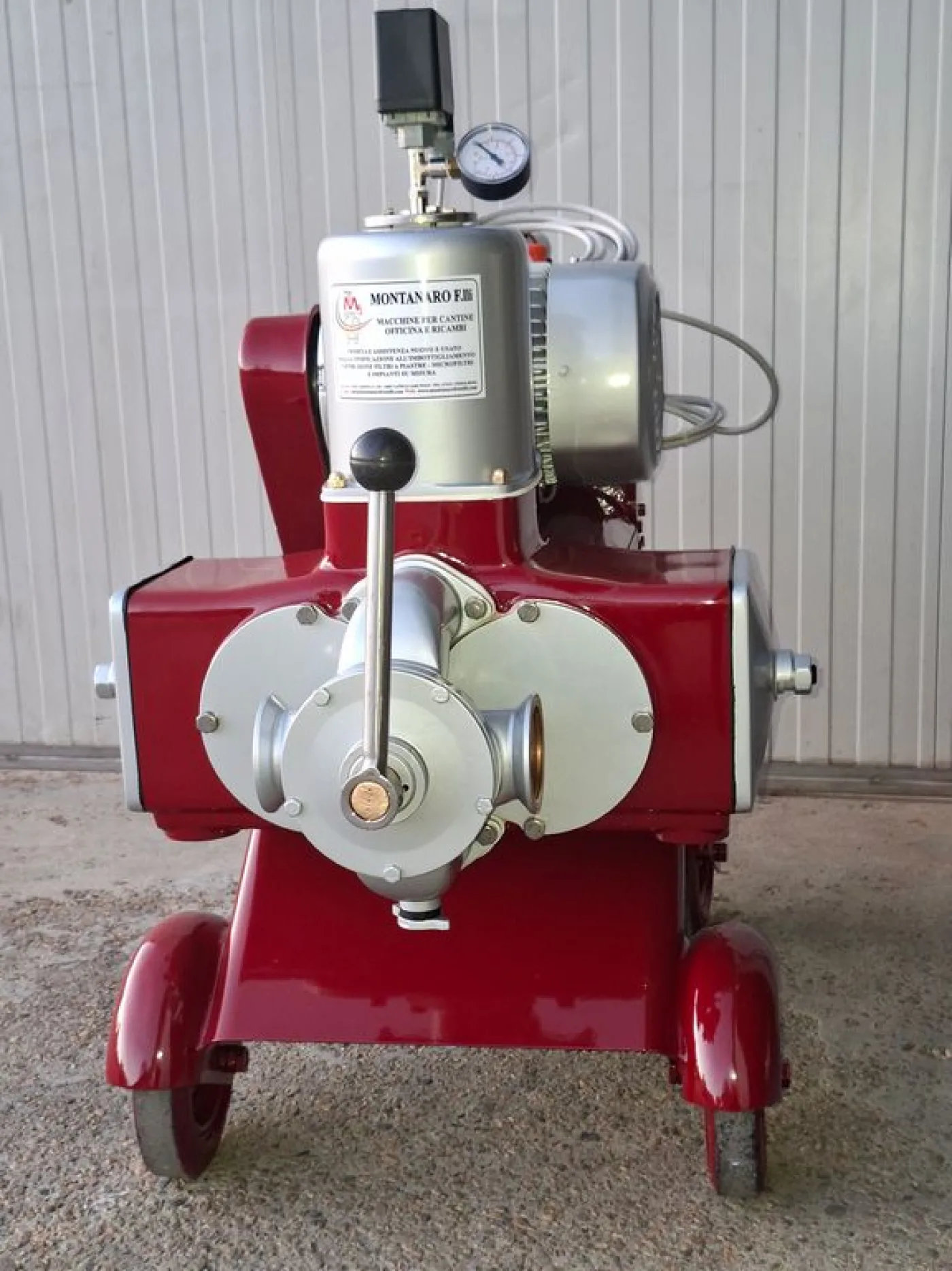 PISTON PUMP MANZINI MOD.300HL, TWIN-CYLINDER, BRONZE BODY PUMP, SECOND-HAND MACHINE - 6