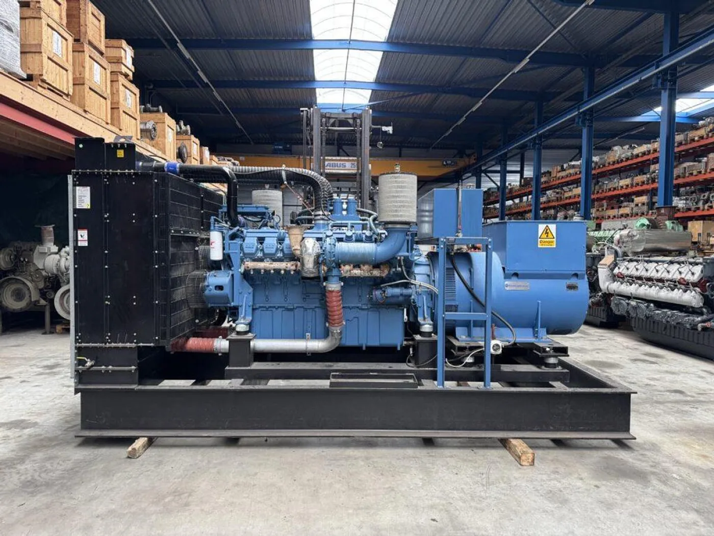 MTU 16V-2000 / MARELLI DIESEL GEN. SET 870 KVA - 1