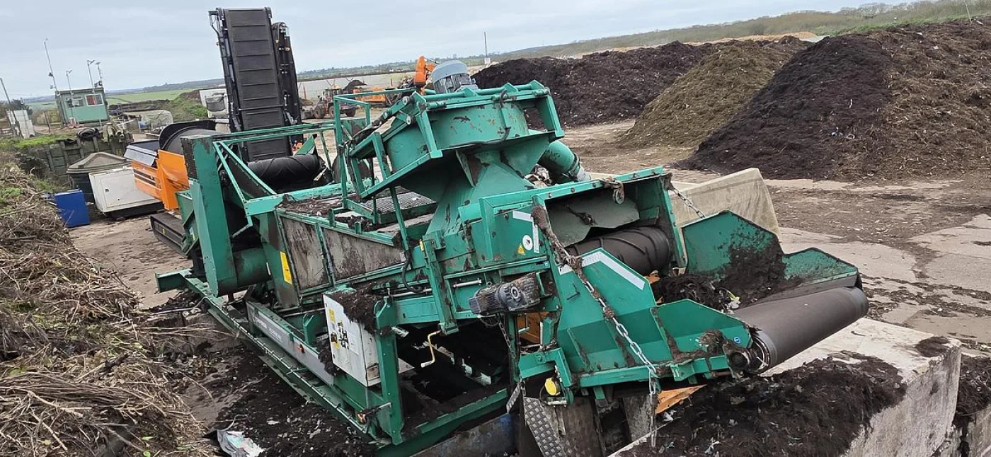2015 Komptech Hurrikan Separator Wind Sifter - 1