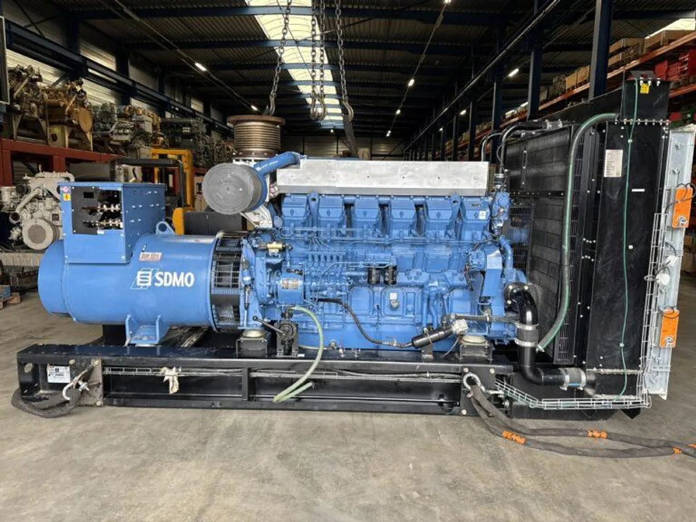 2007 MITSUBISHI S12R-PTA2 / LEROY SOMER DIESEL GEN.SET 1425 KVA / 1540 KVA - 2