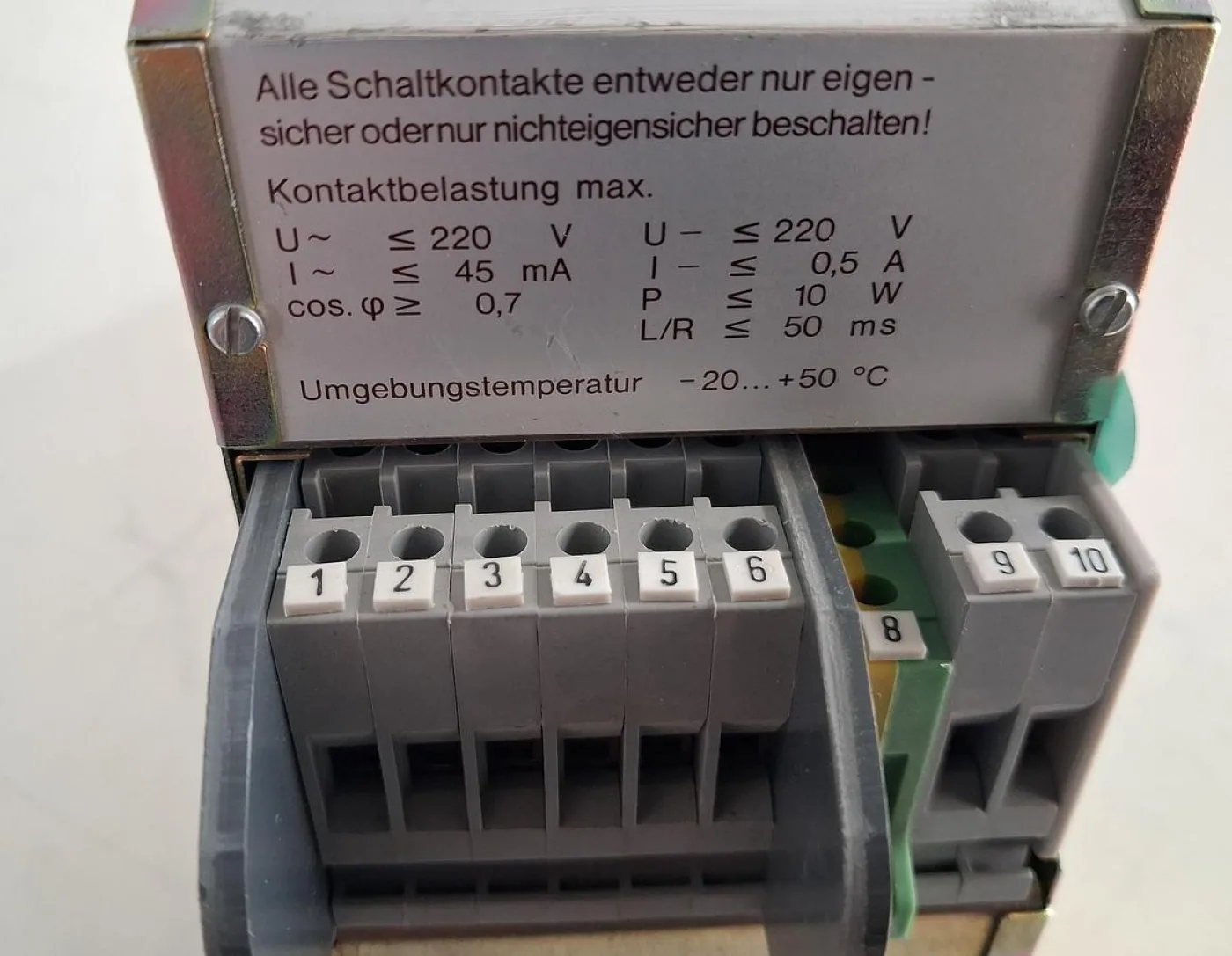 Knick AX 37 Netz-/Alarm-Kassette - 3
