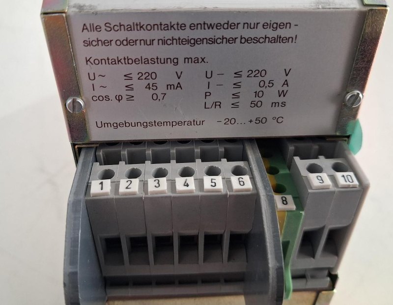 Knick AX 37 Netz-/Alarm-Kassette