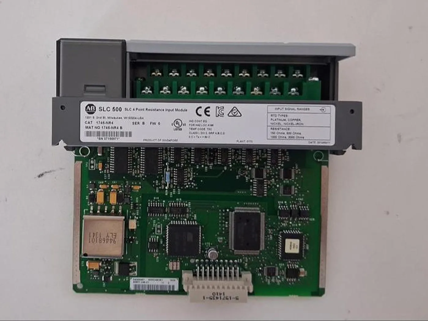 Allen-Bradley SLC 500 1746-NI4 Analog Input Module - 7
